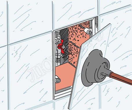 Люк сантехнический ДКП Люк сантехнический ДКП