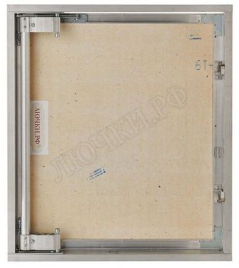 Люк под плитку Нажимной Секрет-Лайт 400*400, 1 створка Люк под плитку Нажимной Секрет-Лайт 400*400, 1 створка