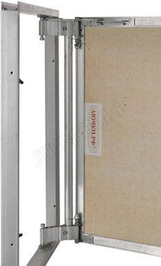 Люк под плитку Нажимной Секрет-Лайт 400*400, 1 створка Люк под плитку Нажимной Секрет-Лайт 400*400, 1 створка