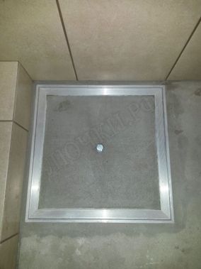 Напольный люк невидимка Премиум Слим 600*800 Напольный люк невидимка Премиум Слим 600*800