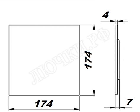Вытяжной вентилятор airRoxy DTS, атласное серебро, 01-177 Вытяжной вентилятор airRoxy DTS, атласное серебро, 01-177