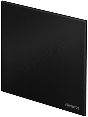 Вытяжной вентилятор Awenta System+, Silent, 100 KWS100M, Trax, PTCB100M, Чёрный матовый, пластик Вытяжной вентилятор Awenta System+, Silent, 100 KWS100M, Trax, PTCB100M, Чёрный матовый, пластик