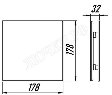 Панель для вентиляторов Awenta System+, Trax Glass, PTGR125M, Красный матовый, стекло Панель для вентиляторов Awenta System+, Trax Glass, PTGR125M, Красный матовый, стекло