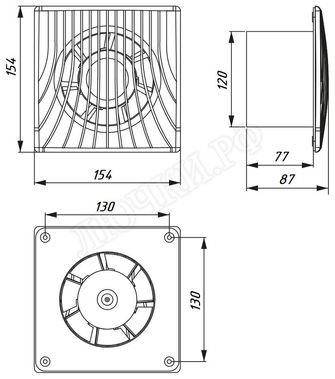 Вытяжной вентилятор Awenta WA Series Вытяжной вентилятор Awenta WA Series